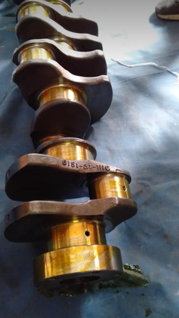 AGEN SPAREPART KOMATSU CRANK SHAFT S6D125 | WA470 DI JAKARTA